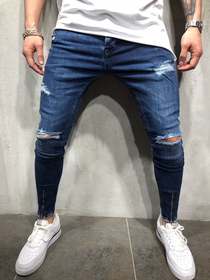 Men's ripped jeans - Image 4