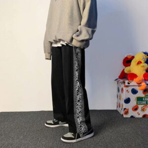 Men's Loose Straight-Leg Casual Sports Sweatpants