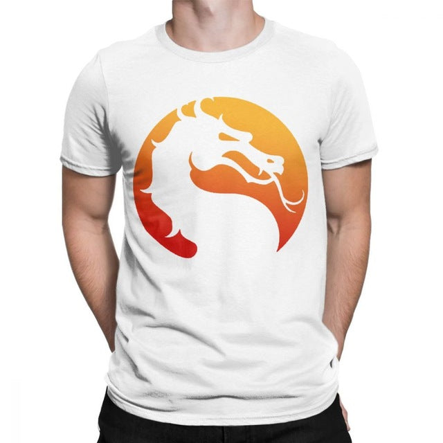Mortal Kombat Logo Tee Shirt Popular Fighting Game T Shirt - Image 6