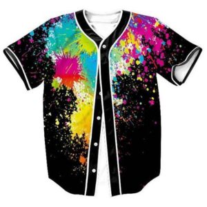 Paint Splatter Jersey Tee US Size