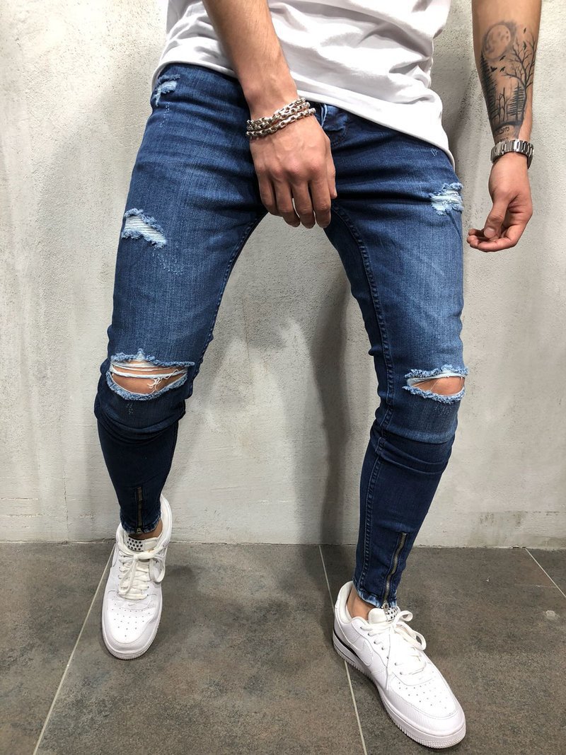 Men's ripped jeans - Image 9