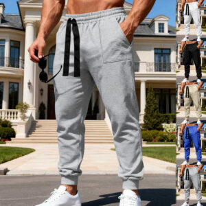 Men's Loose-Fit Casual Sports Sweatpants