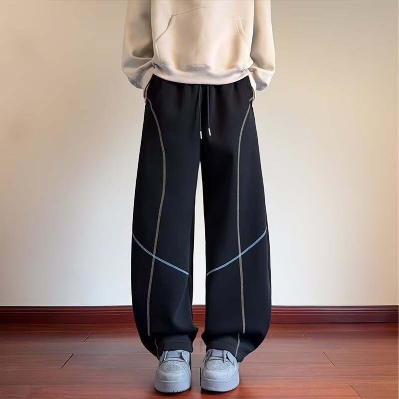 Men's Cyan Scimitar Bottom Sweatpants - Image 3